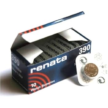 Renata Set Da 10 Batterie Per Orologio - SR1130SW 390 SR54 ED 2017 | Scorta Conveniente - Foto 14