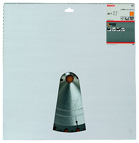 Bosch Zubehör 2608640703 Kreissägeblatt Construct Wood 400 x 30 x 3,2 mm, 28 - 2