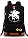 Produktbild Bromeo EVA Neon Genesis Evangelion Anime Karikatur Leuchtend Backpack Rucksack Büchertasche Schule Tasche