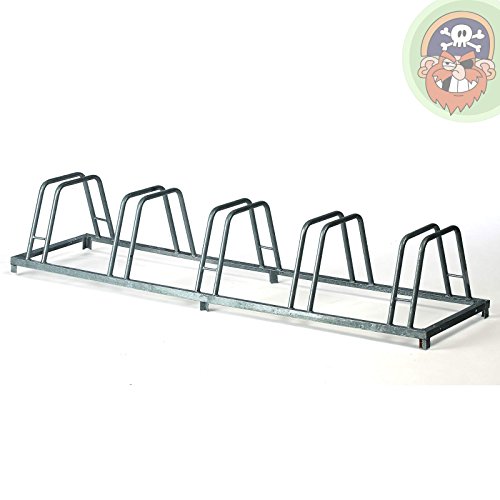 Fahrradständer Mehrfachständer für 5 Fahrräder von Gartenpirat®