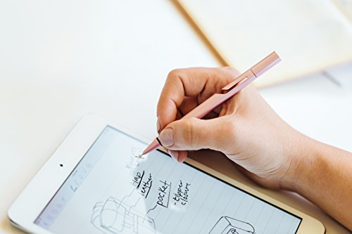 Adonit Mini 3 kapazitiver Eingabestift für alle Smartphones/Tablets wie Apple iPhone/iPad etc. – rose gold [Aluminium | Trageclip | Ergonomisches Design] – ADJM3RG - 5