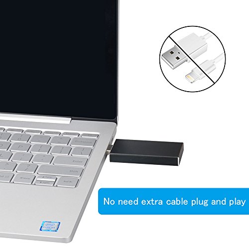 ELUTENG m2 SSD Adapter USB 3.0 zu m.2 NGFF SSD Konverter Adapter Gehäuse 6Gbps für 2230 2242 SSD m2 SATA USB SSD Stick in Schwarz - 6