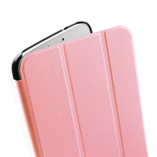 Fintie Samsung Galaxy Tab 4 8.0 Hülle Case – Ultra schlank superleicht Ständer Smart Shell Cover Schutzhülle Etui Tasche mit Auto Schlaf / Wach Funktion, Pink - 6