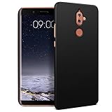 Riffue Nokia 8 Sirocco Cover, Nokia8 Sirocco Custodia Ultra Slim Sottile Rigida Dura Pura Protezione Anti-Graffio Resistente alle Impronte Digitali della Copertura Protettiva Posteriore in Plastica, Back Case Per Nokia 8 Sirocco - Nero