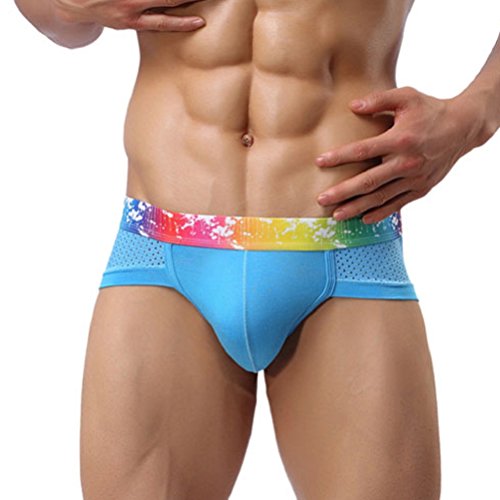 Xinantime Bóxer para Hombre, Ropa Interior de algodón Ropa Interior de algodón (XL, Blue)