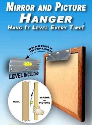 PictureHangers HP10 - Colgador para cuadros o espejo (254 mm)