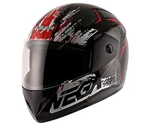 Vega Cliff Access Black Red Helmet-Medium