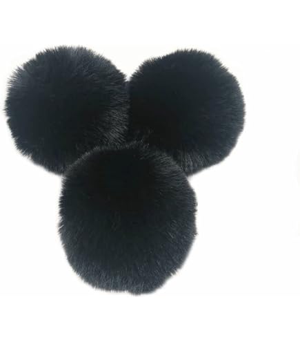 BQTQ 20 Pezzi Popon in Finte Pelliccia Po Po Palla Popon Ball per