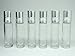 6 Pcs Refillable Essential Oil Aromatherapy Roller Bottle Empty Clear Glass Roll-On Bottles Wholesale Boston Round Attar Bottle 6 ml Roller Ball