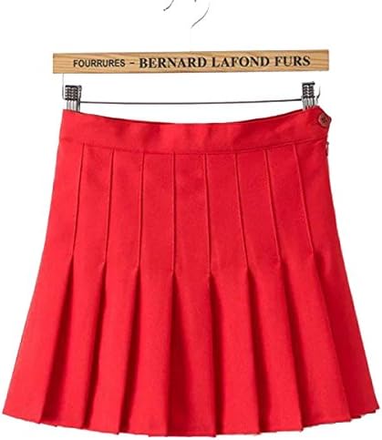SHOPBIBLES Women Girls Golf Skirts Sports Pleated Skirts Tennis Everyday Skirt Outdoor
