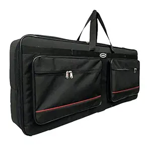 Malav Casio CT-X870IN Digital Keyboard Thick Padded Keyboard Bag with Shoulder Straps & Waist Belt