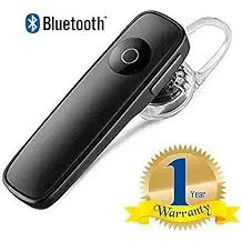 vivo bluetooth Shivam Hub Headset for Mobile Phones (White and Black)