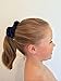 Mytoptrendz® Kid's Girl's Small Velvet Scrunchies Black Hair Scruncie Hairband (Black 2 pcs)