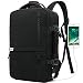 Produktbild Lifeasy 15.6-17 Zoll Reiserucksack Laptop Rucksack Koffer Handgepäck Erweiterbar Sporttasche Wasserdicht Durable Schultasche Große Kapazität Gepäck mit Ladeanschluss Für Männer & Frauen (Schwarz)