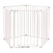 Baby Vivo Comfortable Barrier Metal 4+1 - Fire guard / heater guard white