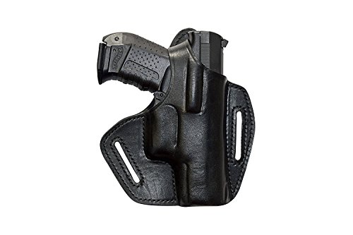 VlaMiTex B10 Holster en cuir pour ceinture pour pistolets Glock 17 19 22 23 25 31 32 34 37