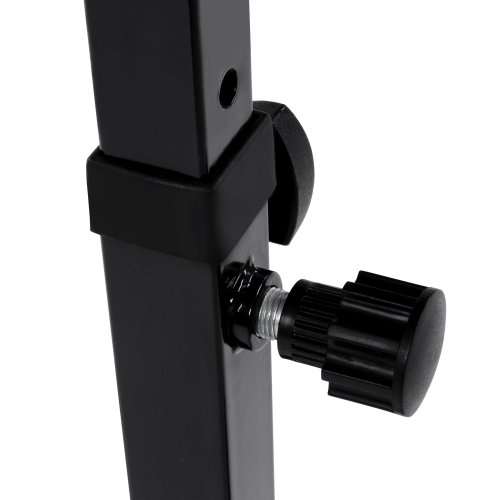 Physionics Fitness Flachbank Hantelbank Trainingsbank Höhenverstellbar - 6