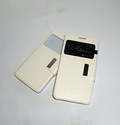 Funda para Orange Fova estilo Libro Agenda Soporte y Ventana color BLANCO - ENVIO POR MENSAJERIA URGENTE