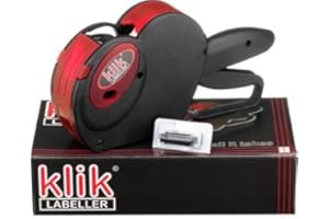 klik K8 - 8 Digit Price, Date and Gun, with 1,500 free Price Labels and spare Ink Roller