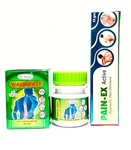 Dr. Biswas Walk Fast Capsule - Pack of 3.