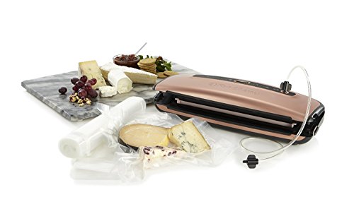 détail FoodSaver - FFS013X-01 - Appareil de mise sous vide - 2 niveaux de soudure - Métal Cuivré