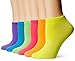 Produktbild K. Bell Women's 6 Pack Fashion No Show Liner Socks, Solid Neon,One Size (Fits Shoe Size 4-10)