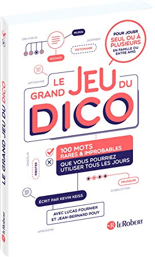 Télécharger Le grand jeu du dico : 100 mots rares et improbables que vous pourriez utiliser tous les jours PDF Ebook En Ligne