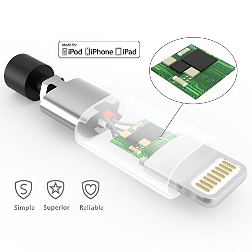 Syncwire C  ble iPhone 2M - Chargeur iPhone - C  ble Lightning en Nylon Tress   - Gris