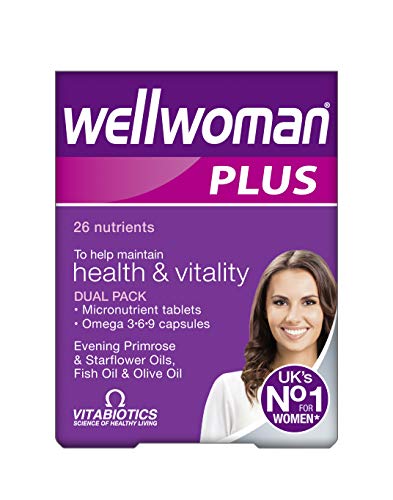 Vitabiotics Wellwoman Plus Omega- 3-6-9 - 56 comprimés