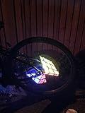 Best Bike Lights, bunte radlichter, wasserdicht Level: IPX6, Prozessor: Leistungsstarke Embedded Prozessoren Akku: 18650 wiederaufladbaren Batterien - 6