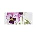 Produktbild Beautiful Pansy Flowers Cool Lether Business Card Coin Id Pouches Holder Travel Clutch Purse Money Clip Bifold Wallet Case for Girls Men and Women Front Pocket Checkbook