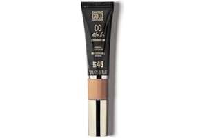 Dripping Gold CC Me In Golden – Full-Coverage CC Cream Foundation with SPF 45, Hydrating & Brightening Formula, Lightweight & Long-Lasting Makeup Base