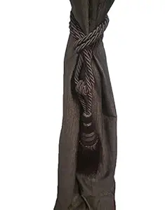 Kunal Enterprises Set Of 2 Beautiful Curtain Tie Backs (Tassels_Brown)