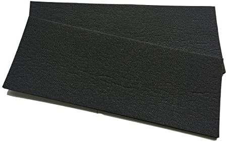 Bumper for Walls Garage Car Box, Set of 2 Panels Self-Adhesive – 45 x 16.5 x 1.0 cm Thickness – Anthracite Ral 7016 Polyethylene – Protection FIANCATA Car Door, Buffer Protection Bumper