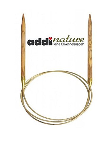 Addi Olive Holz Rundstricknadeln 120 cm 6,0 mm
