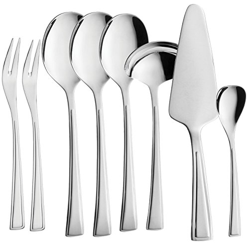 Preisvergleich Produktbild Picard & Wielputz 4005481278463 6178 Pasadena Servier-Set, Edelstahl, mehrfarbig, 8-teilig