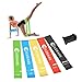 Produktbild Colerare Widerstandsbänder/Widerstandsbänder für Zuhause, Fitness, Stretching, Krafttraining, Physiotherapie, Naturlatex, mit Übungsanleitung und Tragetasche, 5 Stück