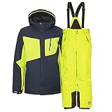 verstellbarer Taillenbund, abnehmbare Hosenträger, integrierte Gamaschen