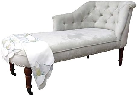 Kent Chaise Longue Soft Beige Chenille