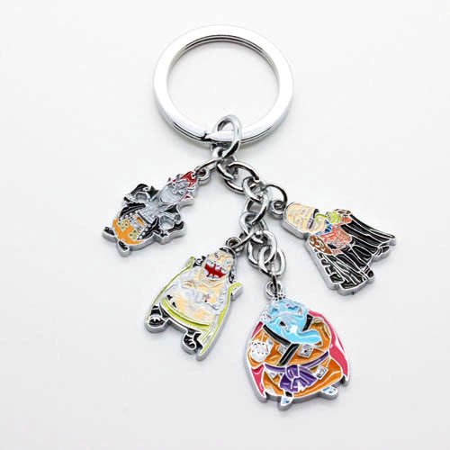 Preisvergleich Produktbild ONE PIECE - Jimbei Blackbeard Schlüssel-Anhänger Keychain