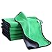 Produktbild HOLG EIN Faserfreies Mikrofaser-Reinigungstuch Zum Polieren, Waschen, Wachsen Und Entstauben,Green,30Cm*40Cm