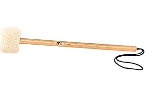 Sonic Energy Gong- und Klangschalenschlägel – 37 cm – Mit kleinem Kunstfell-Kopf (6,5 cm) – Inkl. Handschlaufe (MGM1)