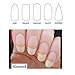 MAKARTT® 10pcs/ pack Professional Nail Files Washable Double Sided Emery Board 100/180, 120/240, 180/240 Grit Nail Buffering Files (120/240 Grit)