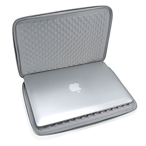 ivencase® stoßfest Neopren Laptop Tasche Hülle Beutel Für 13,3 Zoll Laptop / Notebook Computer / 12,9 Zoll iPad Pro / MacBook Air 13 / MacBook Pro 13.3 / Pro Retina Teal-Gray - 6