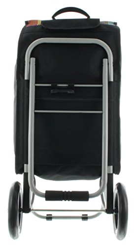 Franky Einkaufstrolley Einkaufsroller ER1 Check and Stripes - 4