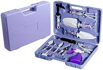 Garden Tools Set,10 Pieces Gardening Gifts Tool Set with Garden Trowel Pruners and More - Vegetable Herb Garden Hand Tools with Storage case - for Garden Giftsfor Men & Women