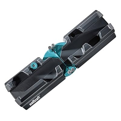 Wolfcraft 6948000 Bevel Plus Boîte à onglets oblique Noir
