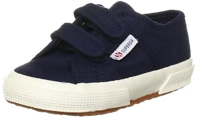Superga 2750 Jvel Classic, Sneakers Basses mixte enfant, Bleu (933 Navy), 31 EU