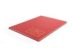 COLLINS Cathedral - Accts Book 20 Cash Columns - Red - 69/20.1