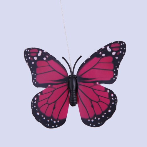 Vktech Garten Solar-Strom Künstliche Flatternde Schmetterling - 6
